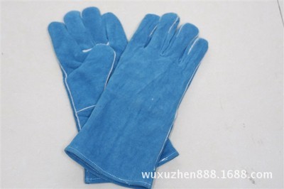 【直销加厚耐用棉手套 耐磨防护工厂搬运焊工作业手套劳保手套批发】价格,厂家,图片,防护手套,义乌市志峰手套厂-